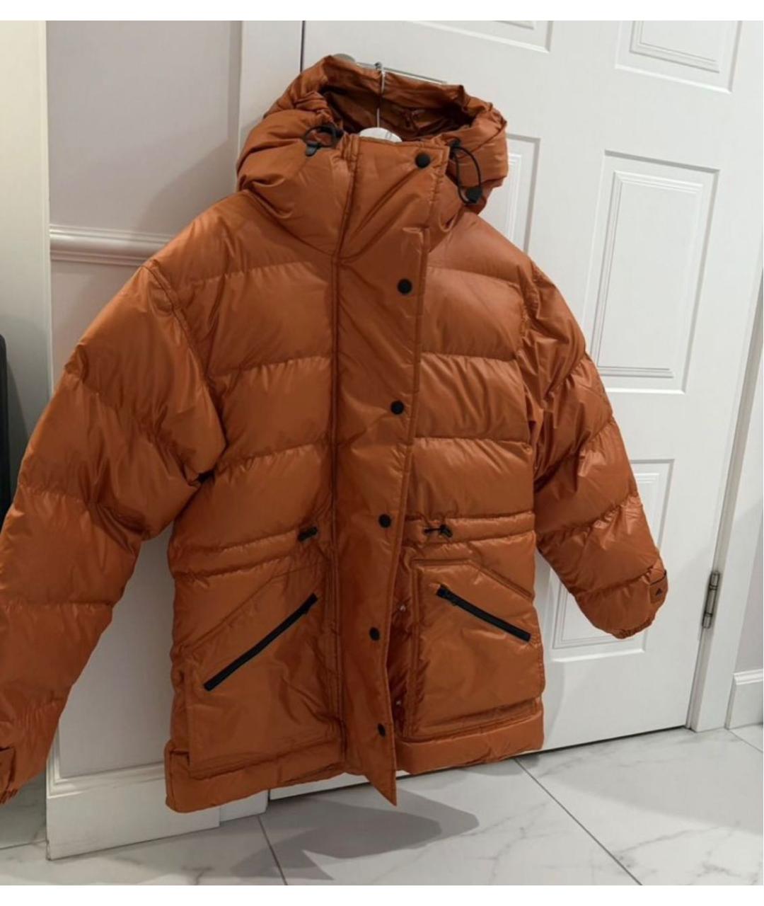 ADIDAS BY STELLA MCCARTNEY Оранжевая полиэстеровая куртка, фото 2