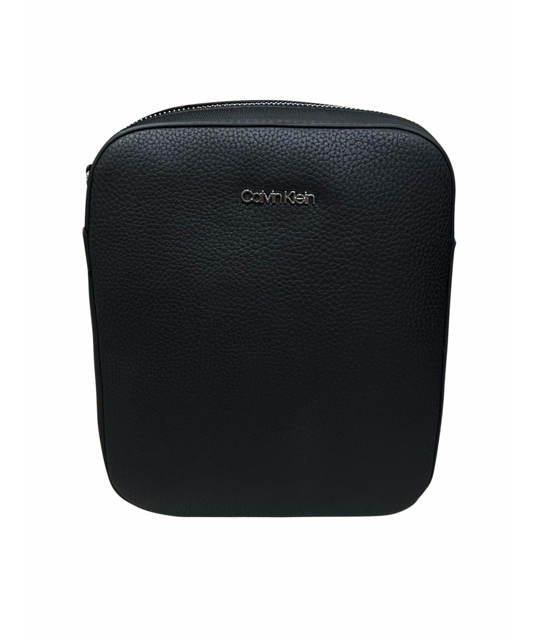 CALVIN KLEIN Черная сумка на плечо, фото 1