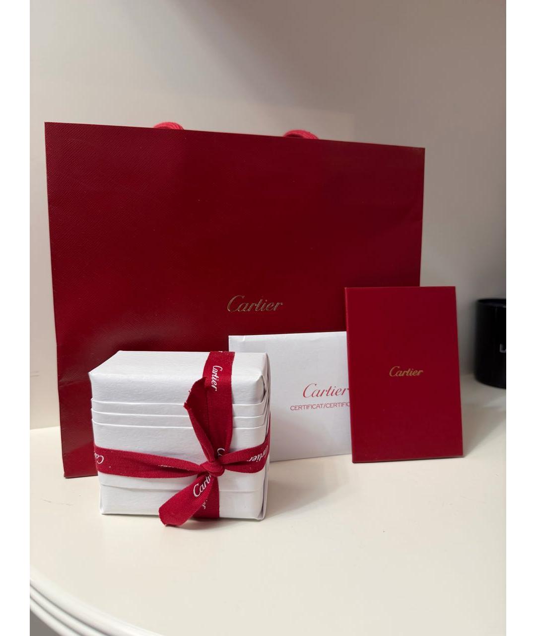 CARTIER Желтые серьги из желтого золота, фото 5