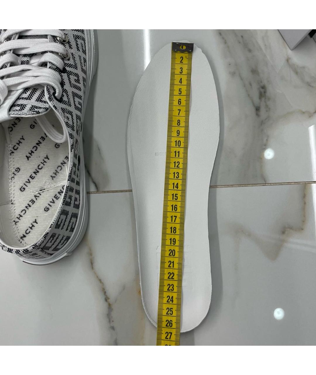 GIVENCHY Серые текстильные кеды, фото 6