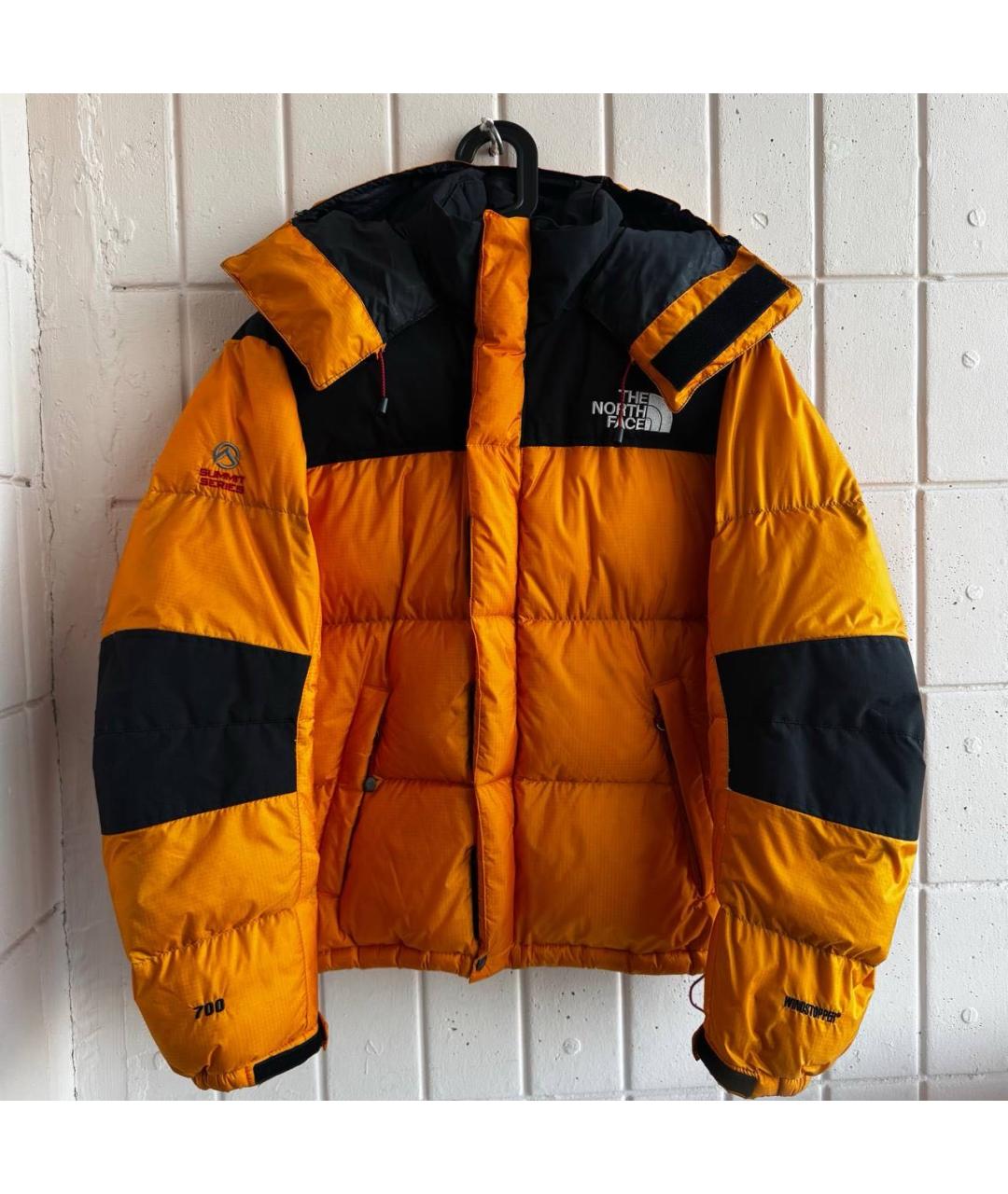 THE NORTH FACE Желтый полиэстеровый пуховик, фото 6