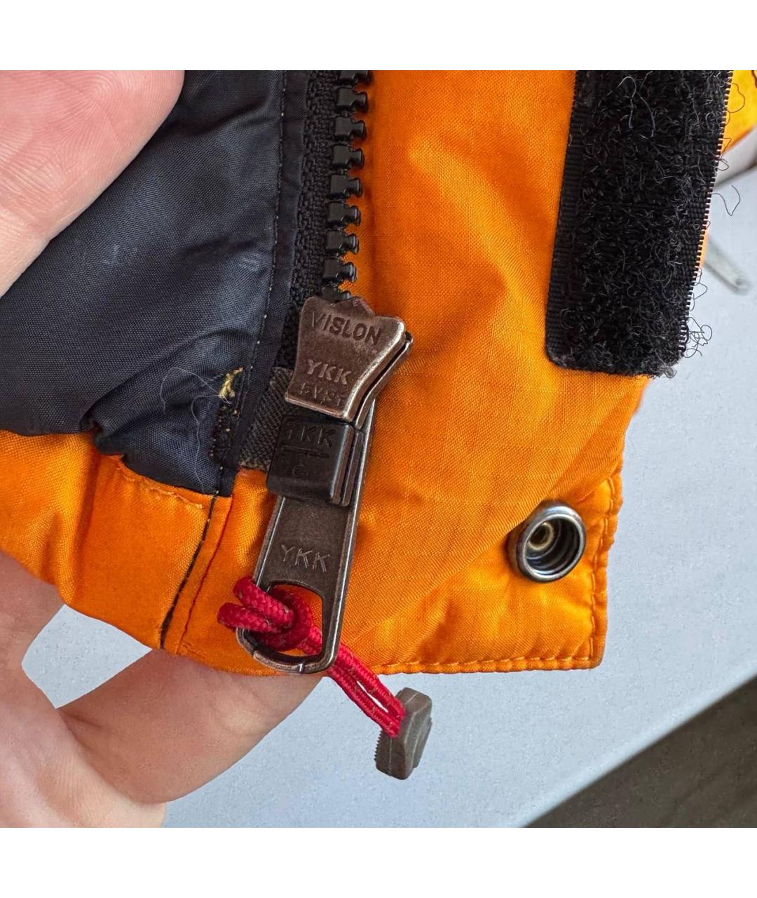 THE NORTH FACE Желтый полиэстеровый пуховик, фото 3