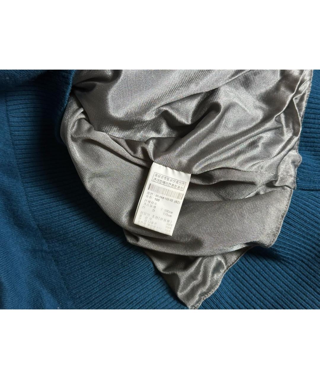 BOGNER Синий шерстяной джемпер / свитер, фото 8