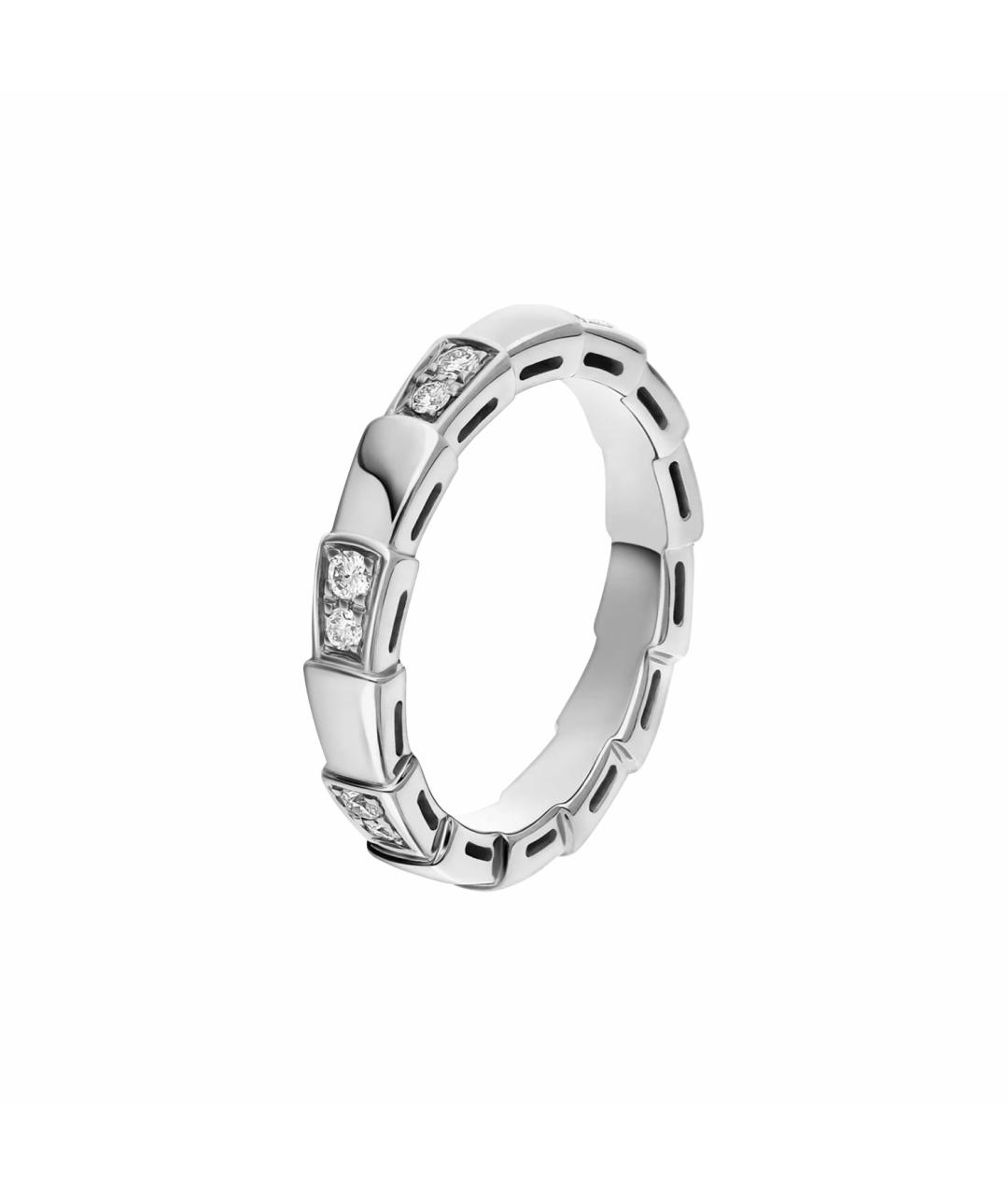 BVLGARI Серебряное кольцо из белого золота, фото 1