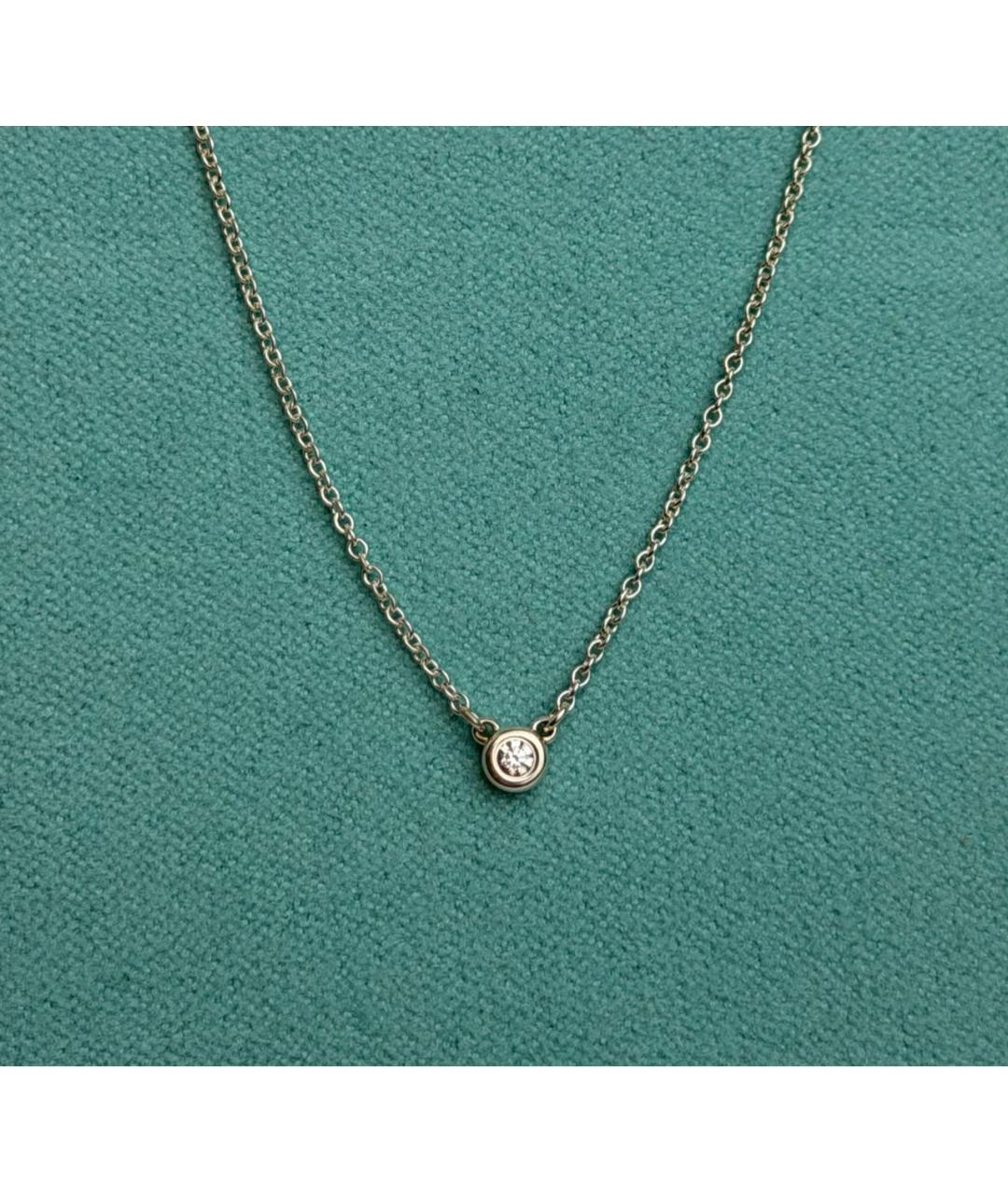 TIFFANY&CO Белое серебряное колье, фото 4