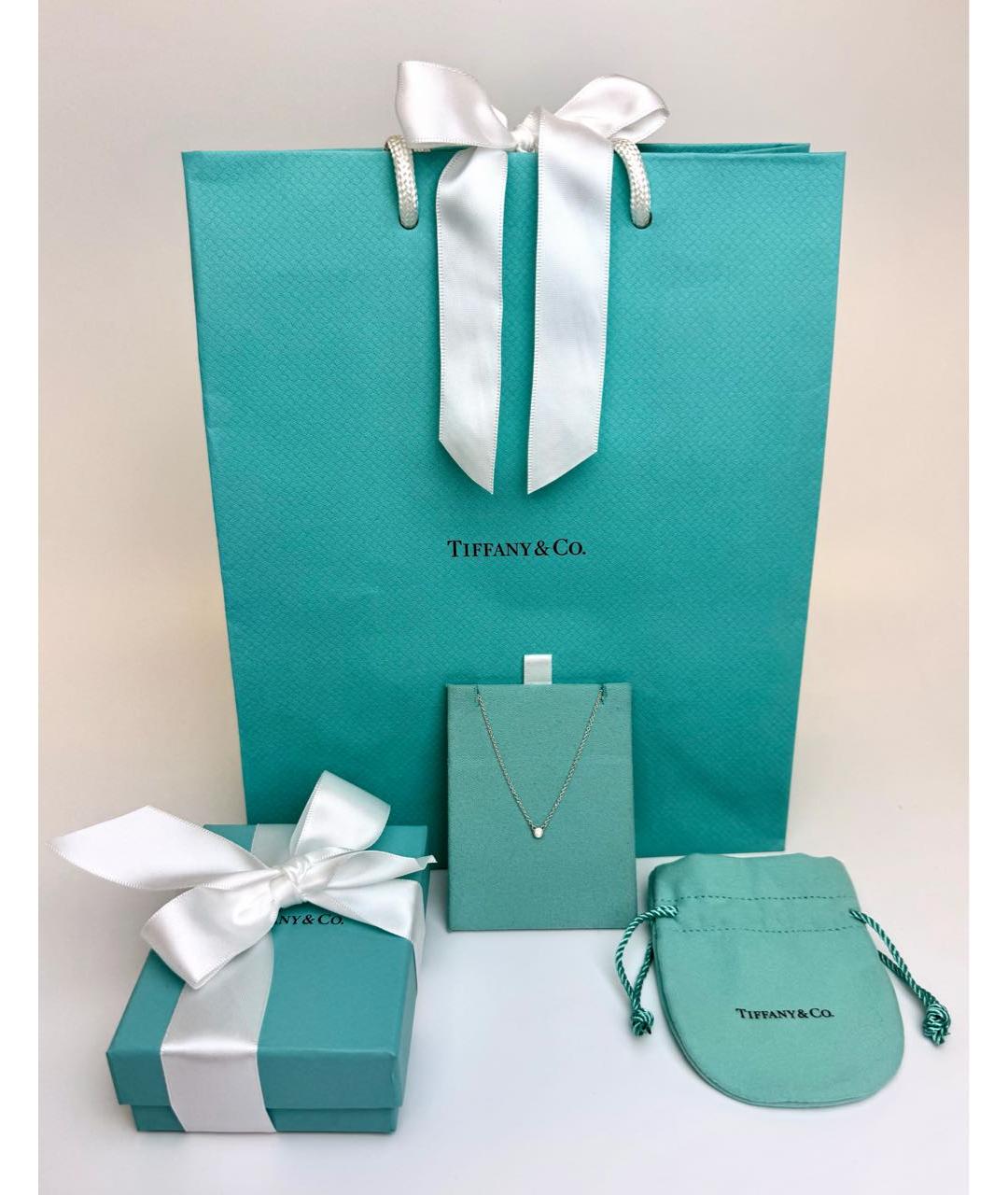 TIFFANY&CO Белое серебряное колье, фото 2