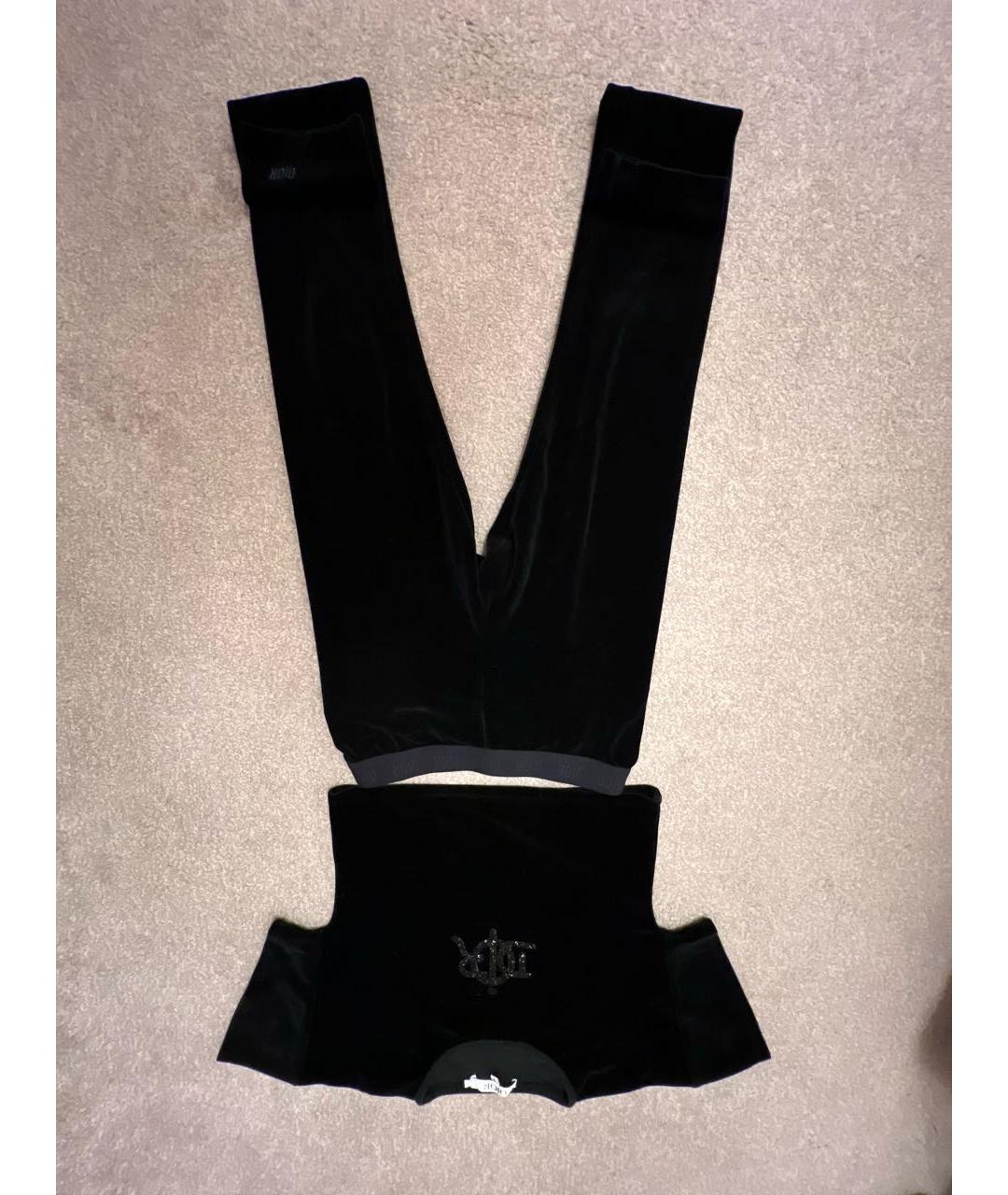 CHRISTIAN DIOR Черный хлопковый комплект, фото 7