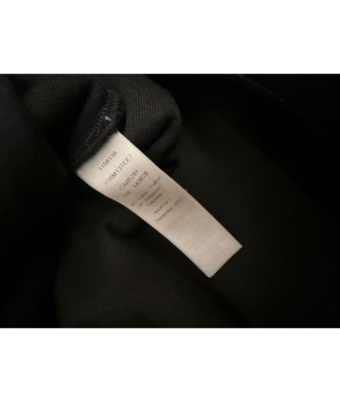 CHRISTIAN DIOR Черный хлопковый комплект, фото 4