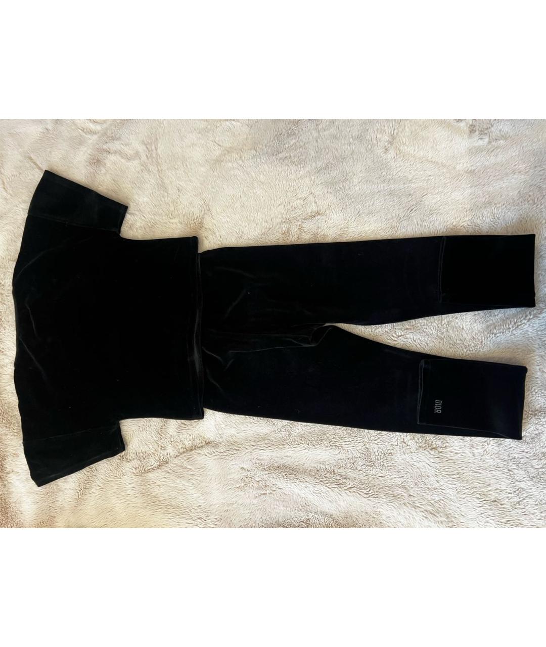 CHRISTIAN DIOR Черный хлопковый комплект, фото 5