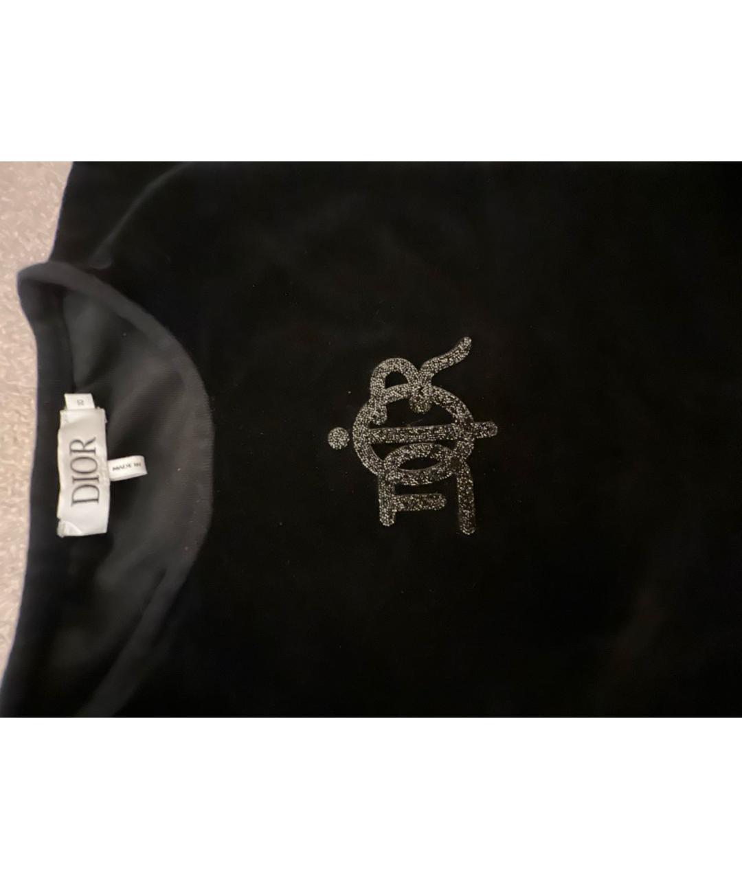 CHRISTIAN DIOR Черный хлопковый комплект, фото 3