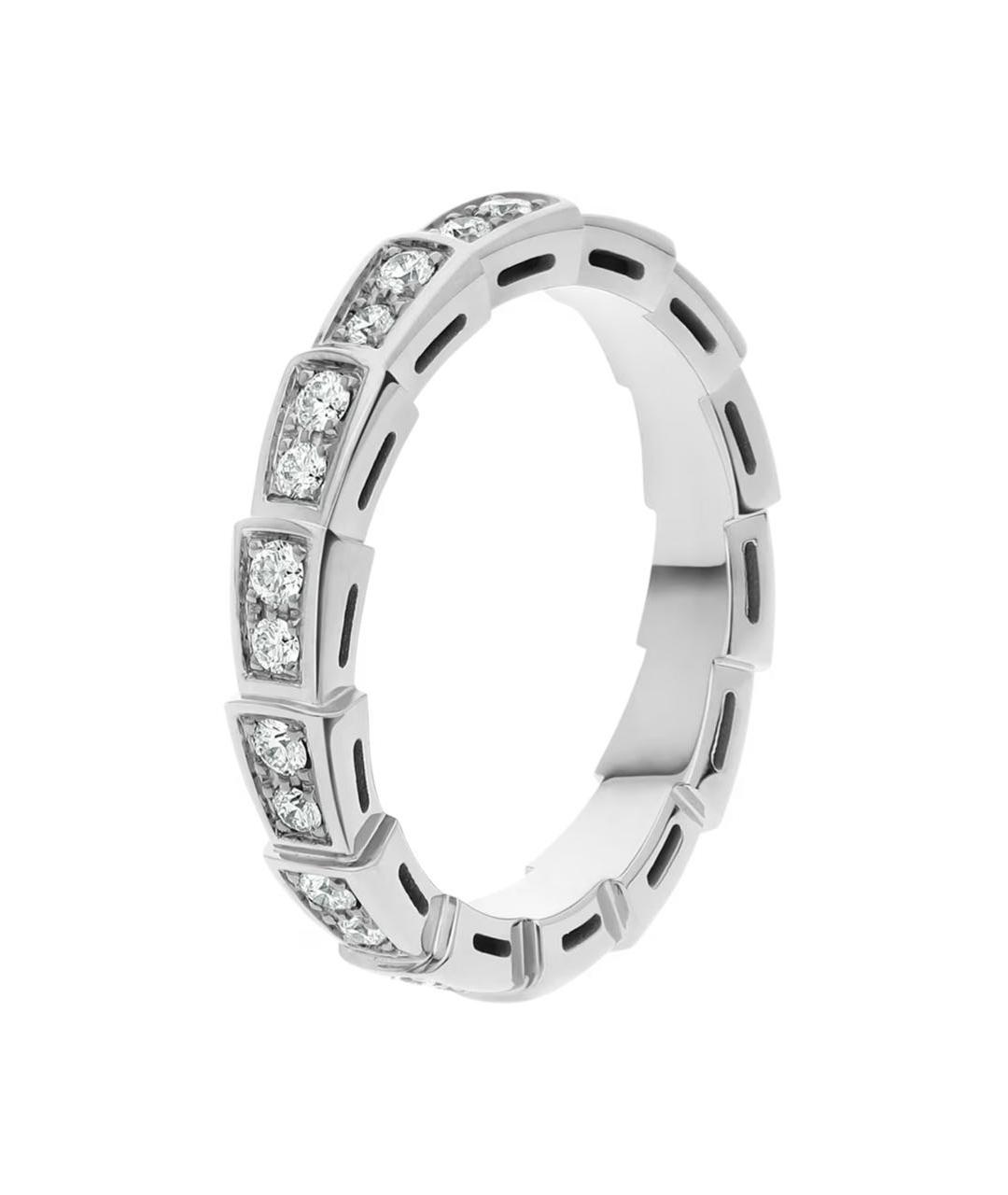 BVLGARI Серебряное кольцо из белого золота, фото 4