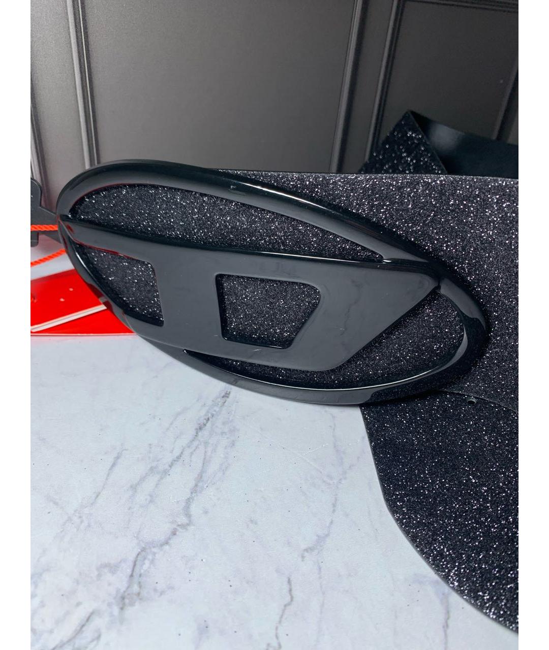 DIESEL Черный ремень, фото 6