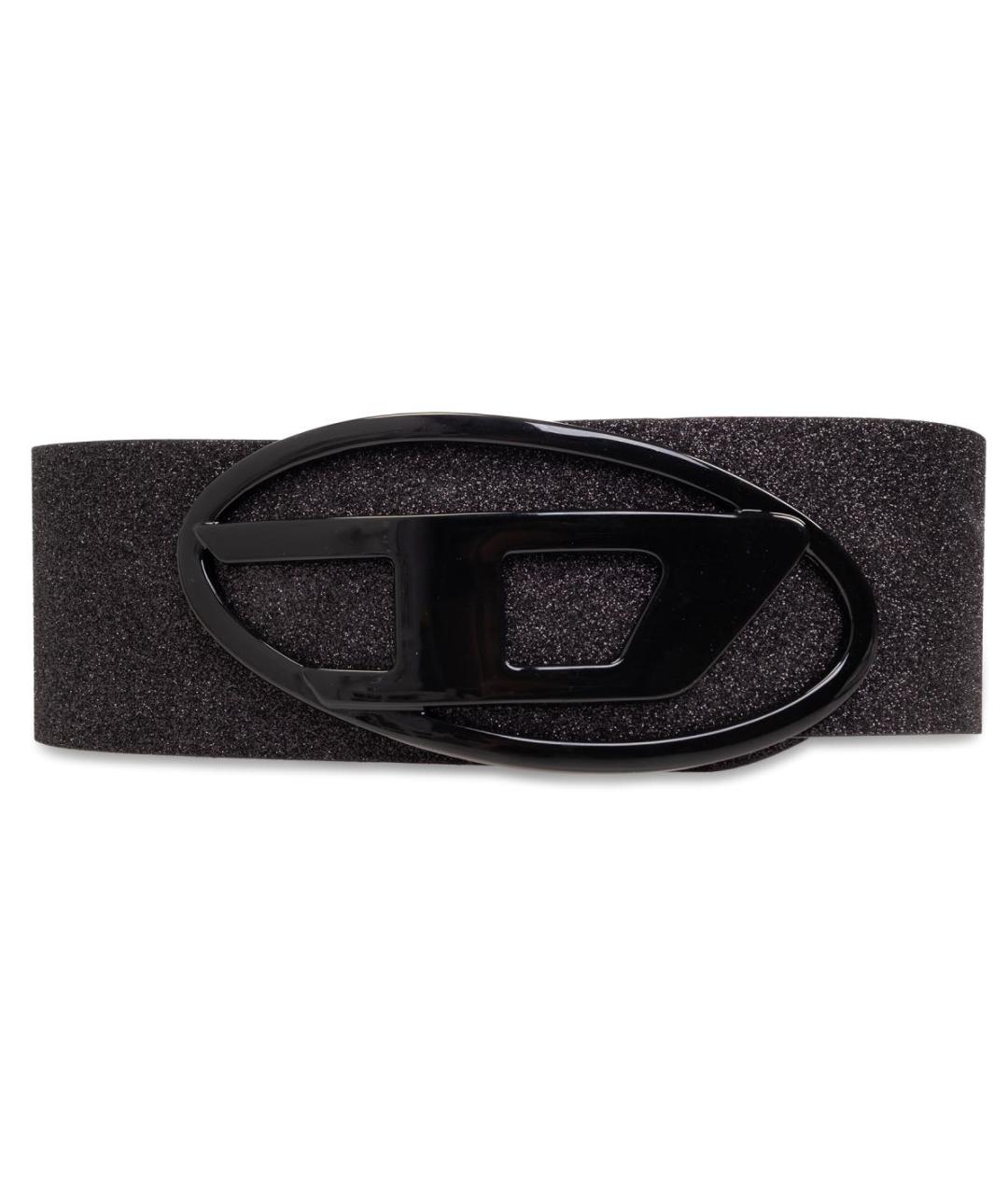 DIESEL Черный ремень, фото 1