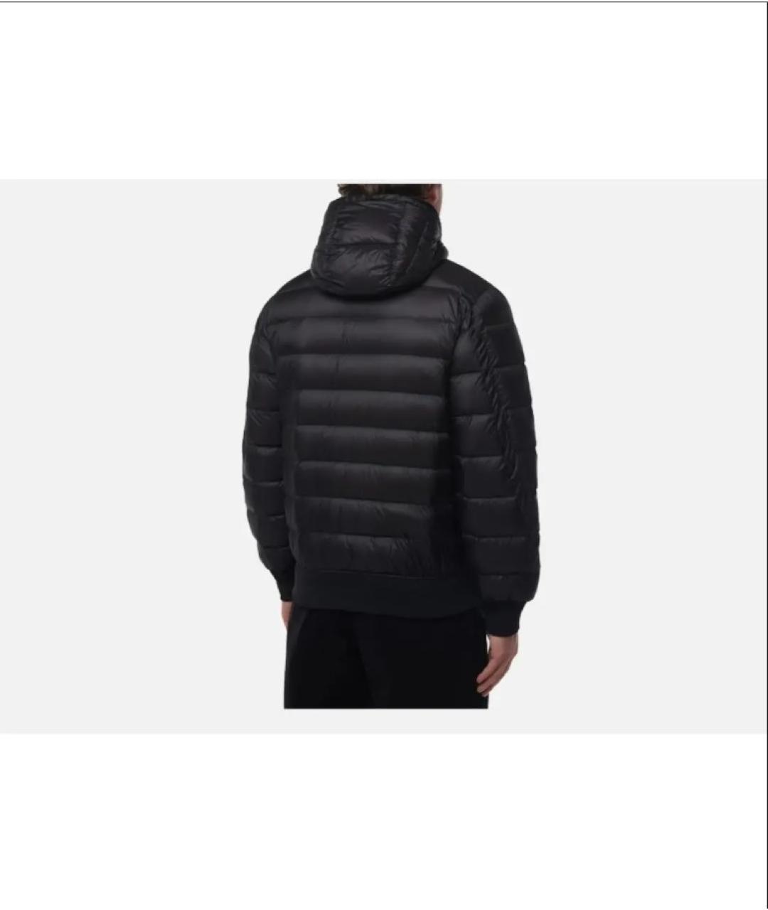 CP COMPANY Черный полиамидовый пуховик, фото 3