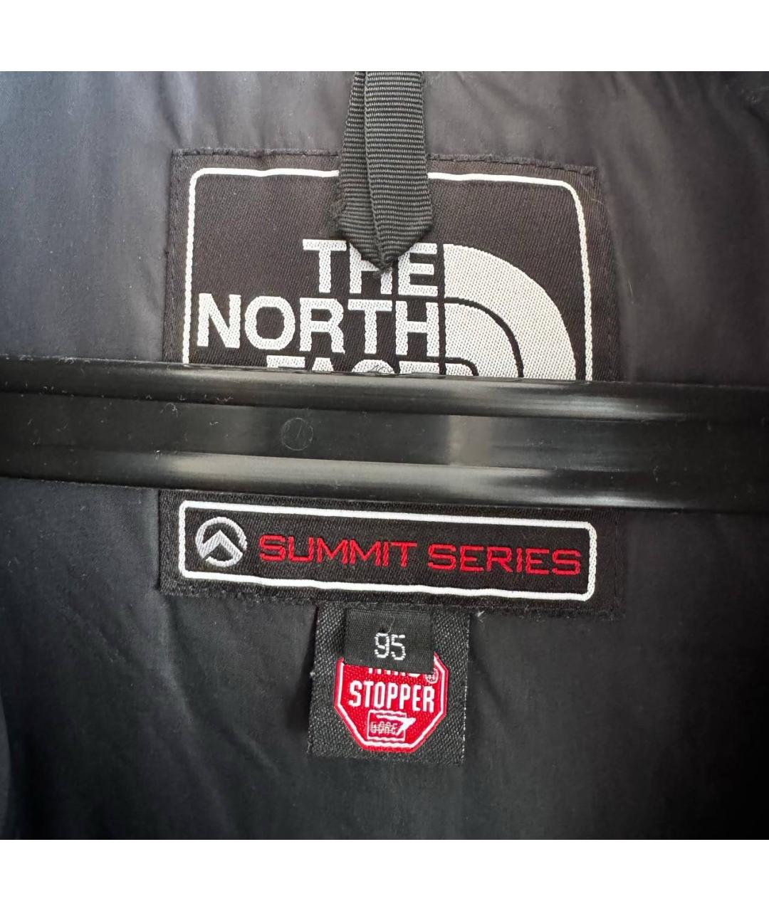 THE NORTH FACE Темно-синий полиэстеровый пуховик, фото 4