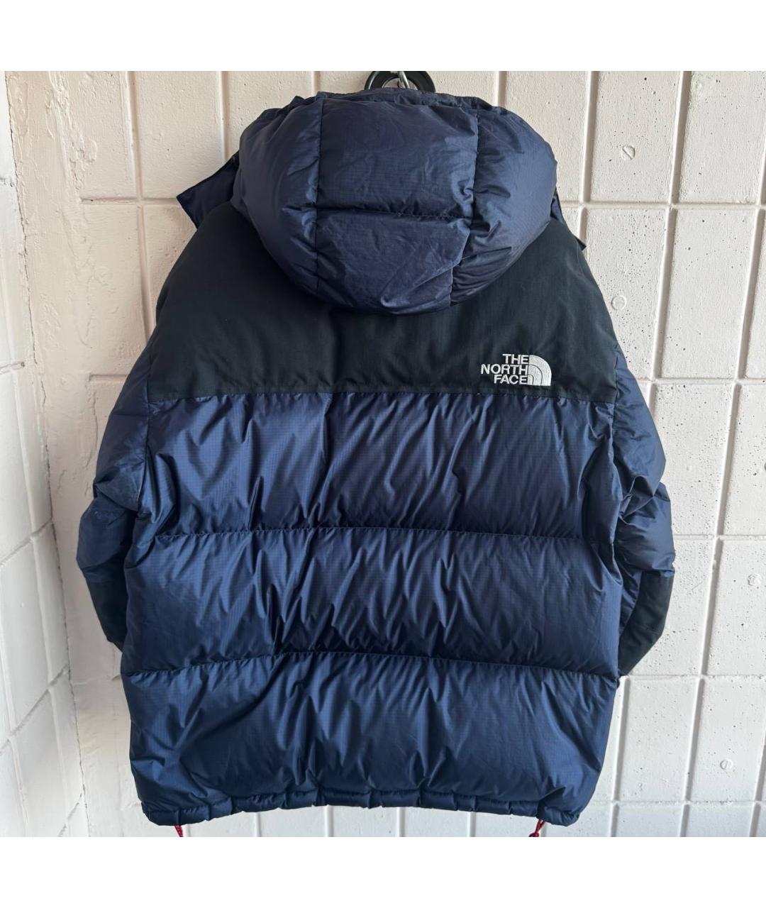 THE NORTH FACE Темно-синий полиэстеровый пуховик, фото 2