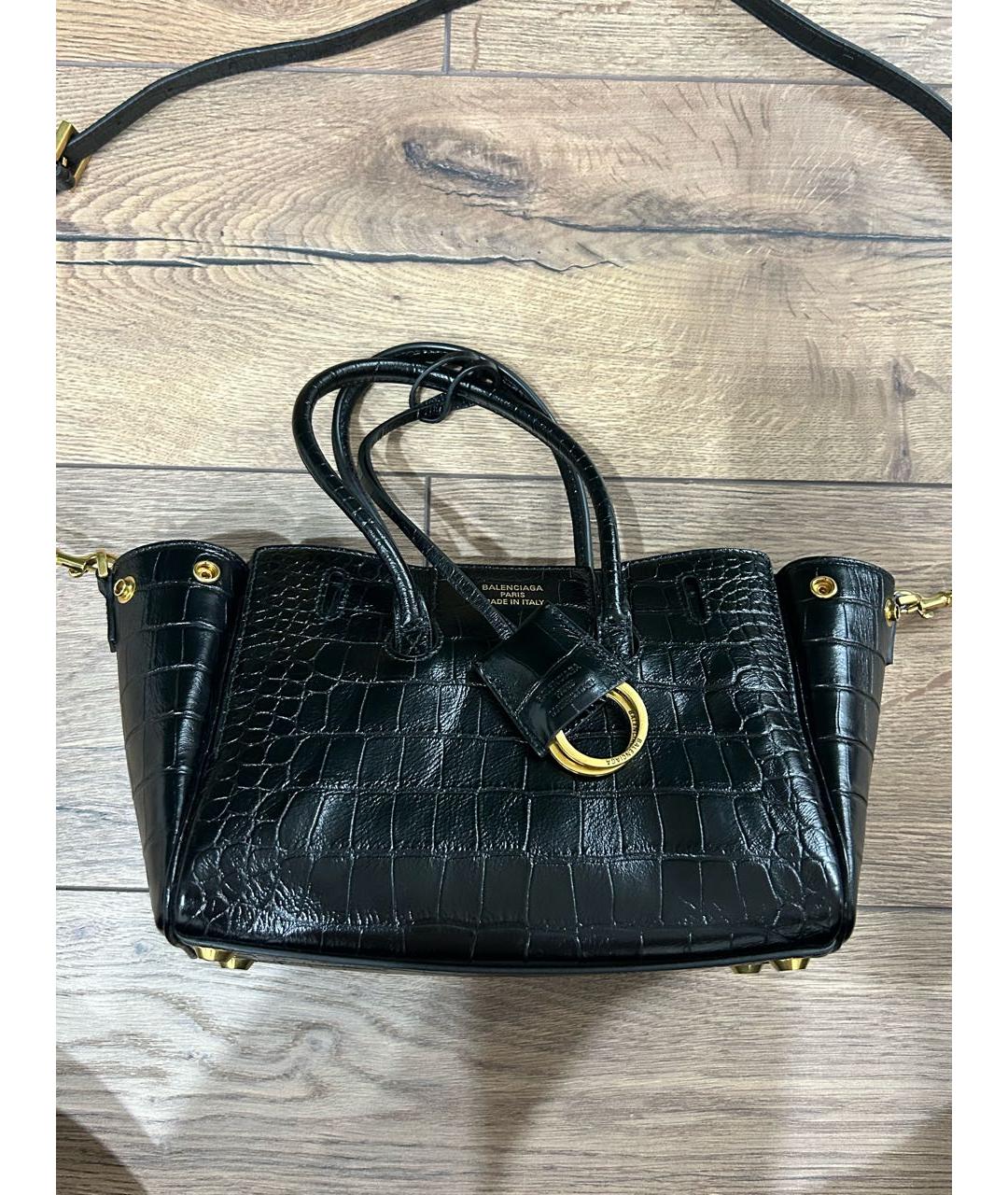 BALENCIAGA Черная сумка через плечо, фото 2