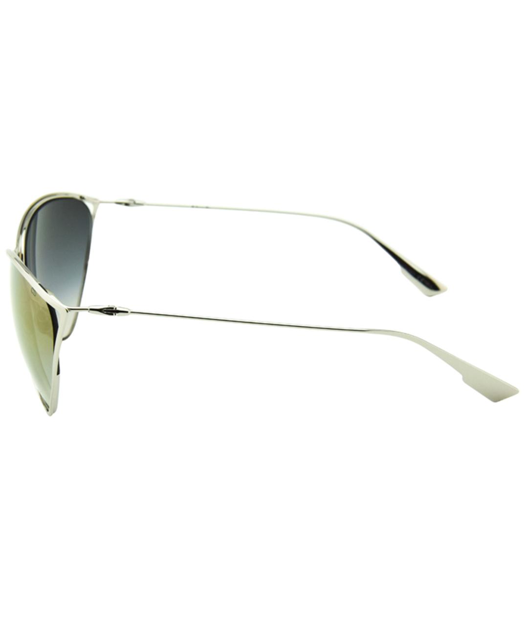 CHRISTIAN DIOR Золотые металлические солнцезащитные очки, фото 3