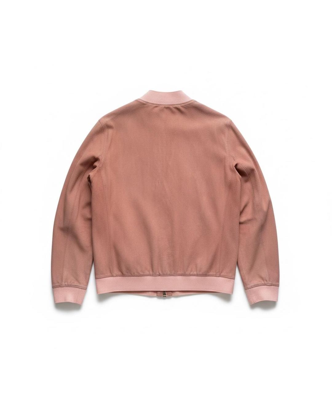 ETRO Оранжевый замшевый жакет/пиджак, фото 8