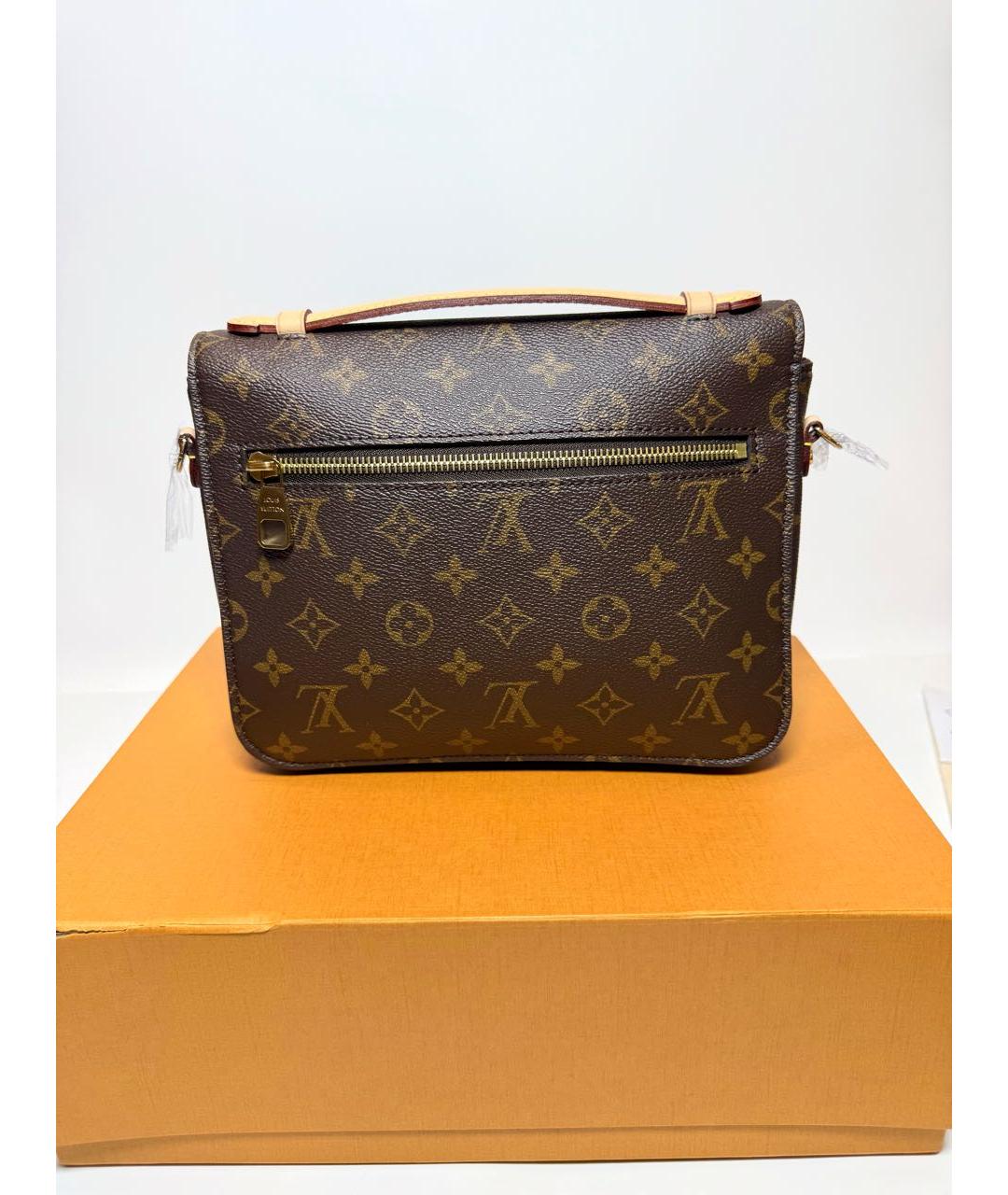 LOUIS VUITTON Коричневая сумка через плечо, фото 2