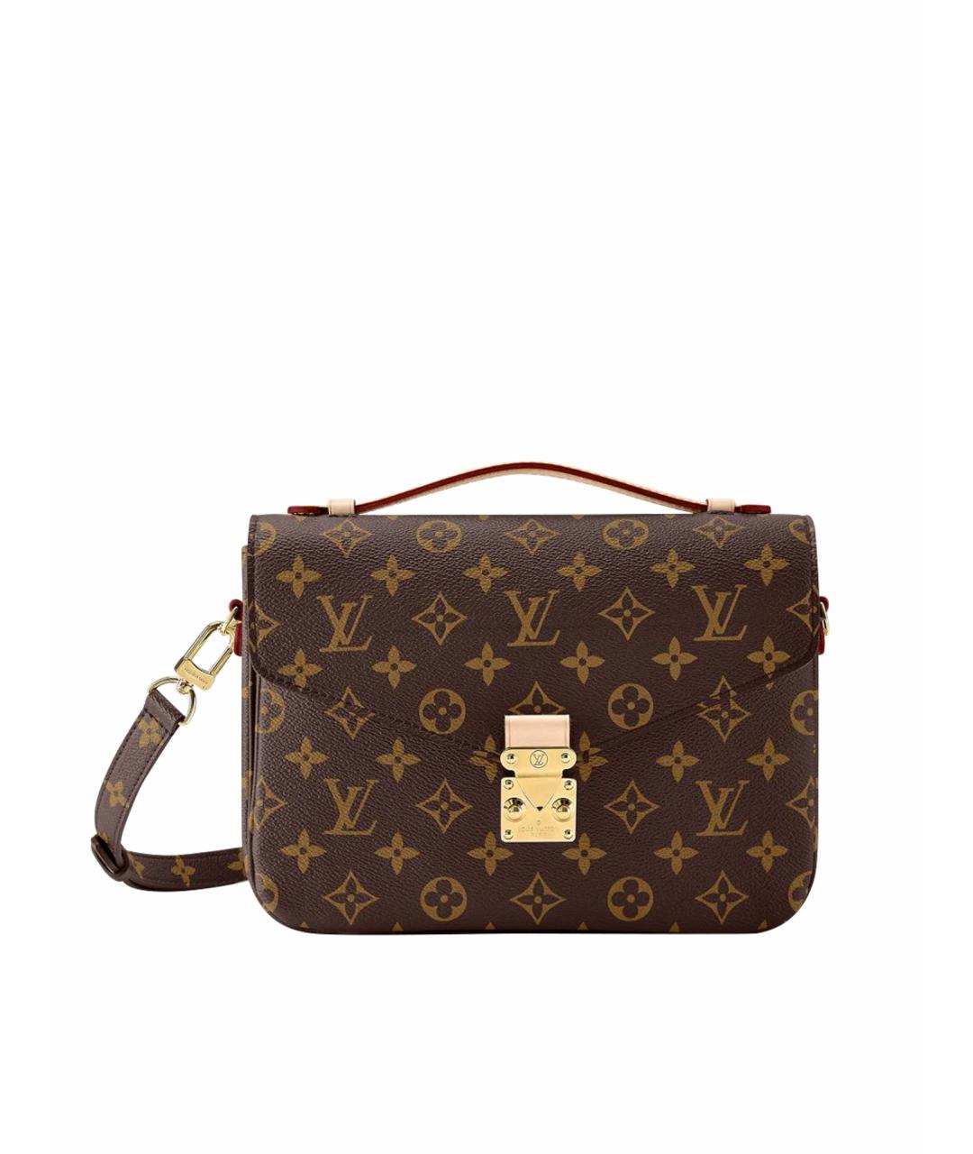 LOUIS VUITTON Коричневая сумка через плечо, фото 1