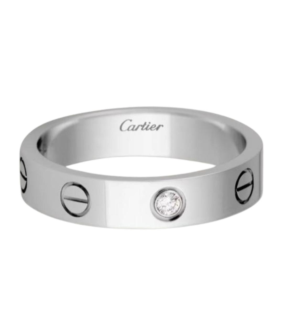 CARTIER Серебряное кольцо из белого золота, фото 1