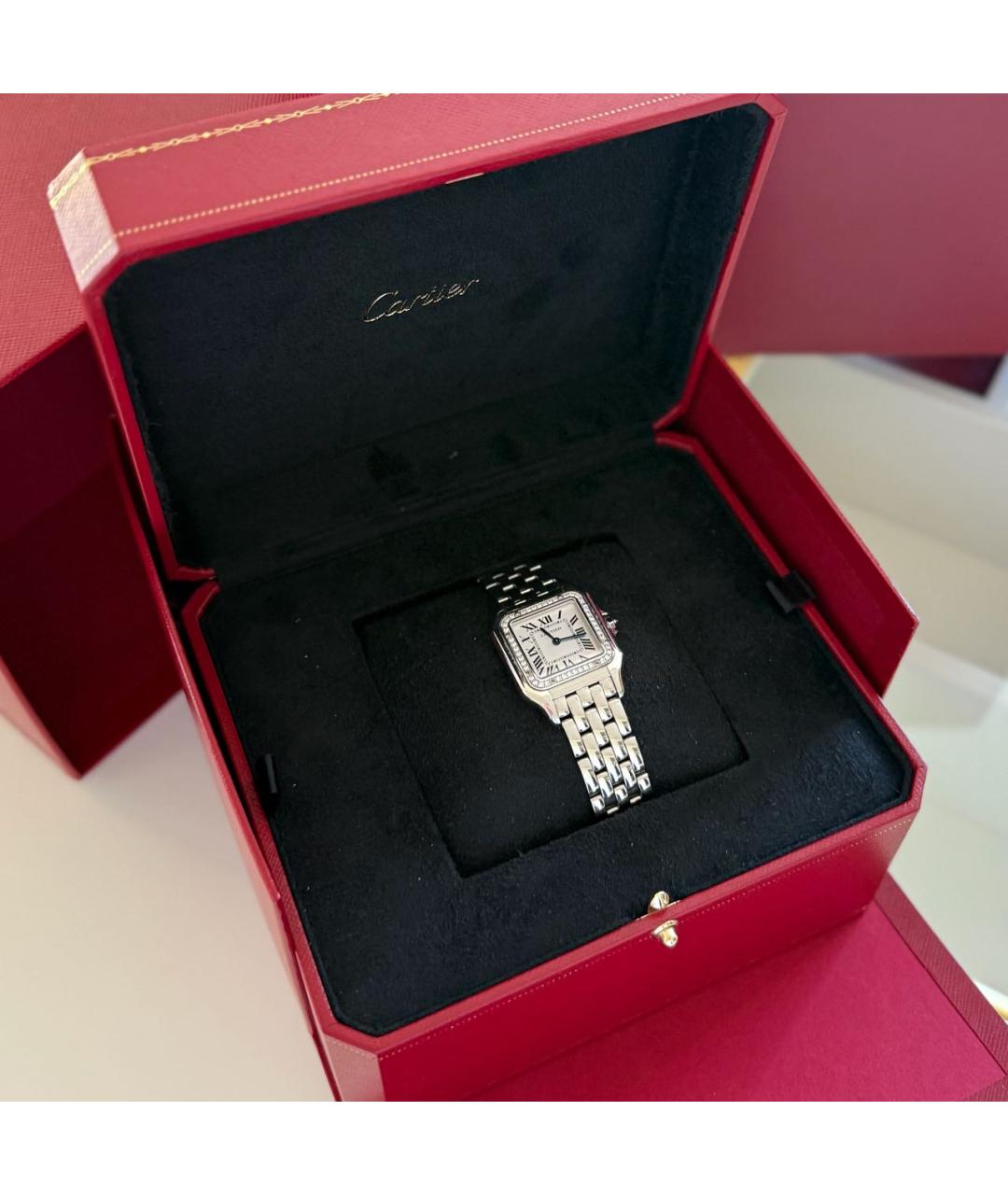 CARTIER Серебряные часы, фото 3