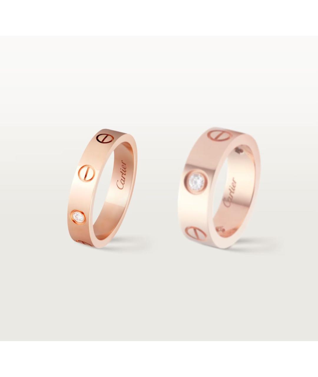 CARTIER Золотое кольцо из розового золота, фото 3