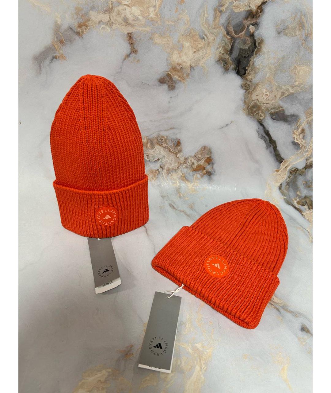 ADIDAS BY STELLA MCCARTNEY Оранжевая шапка, фото 2