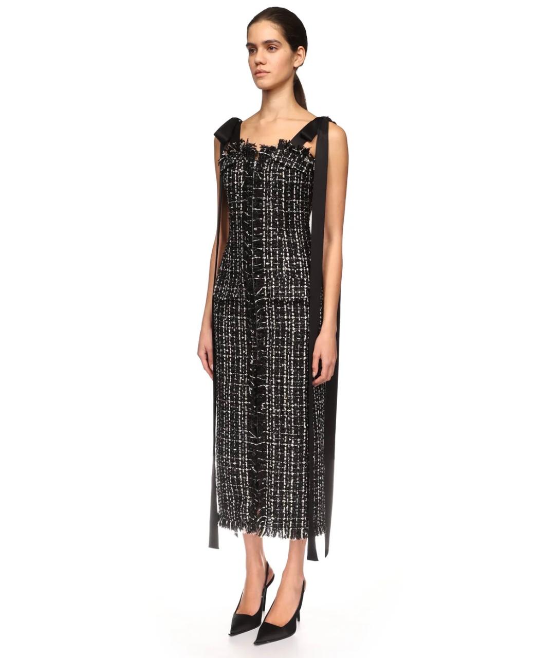 DAVID KOMA Черное коктейльное платье, фото 3