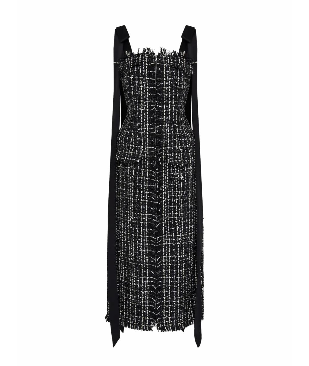 DAVID KOMA Черное коктейльное платье, фото 1