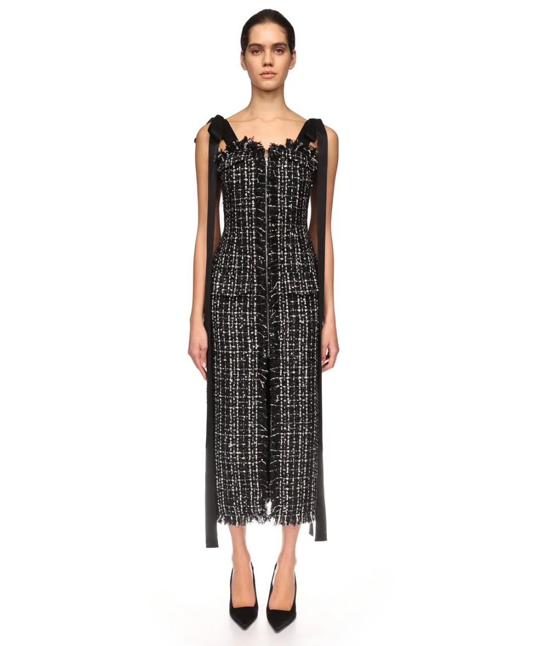 DAVID KOMA Черное коктейльное платье, фото 2