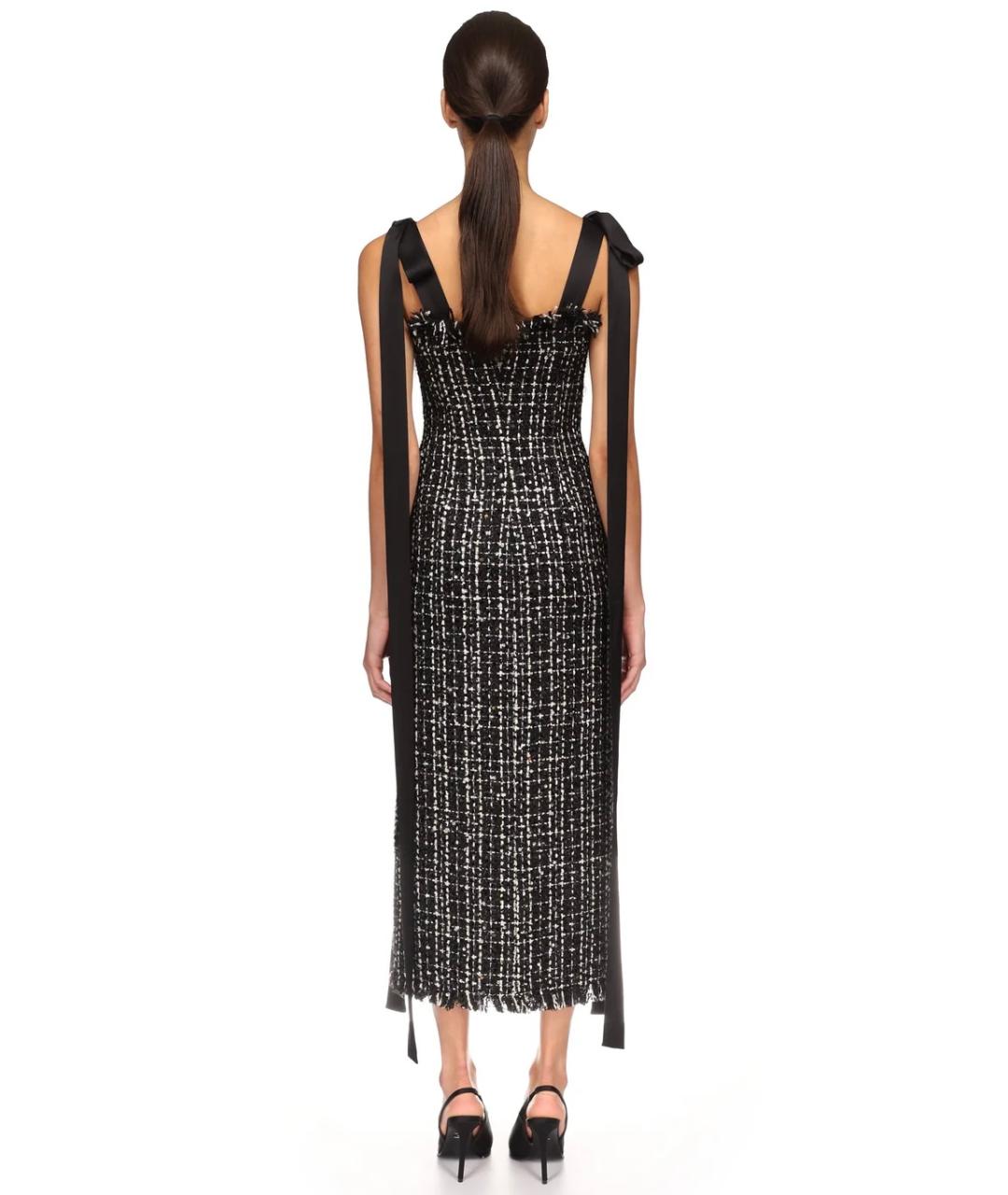 DAVID KOMA Черное коктейльное платье, фото 5