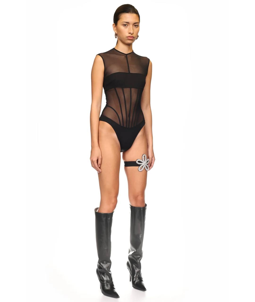 DAVID KOMA Черное боди, фото 3