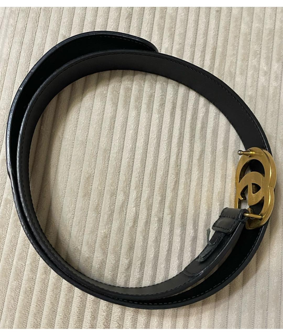 GUCCI Бежевый кожаный ремень, фото 7