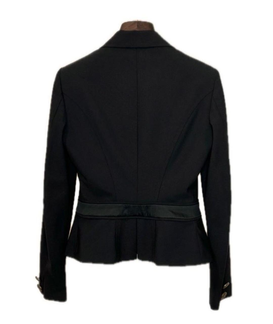 JUST CAVALLI Черный полиэстеровый жакет/пиджак, фото 2