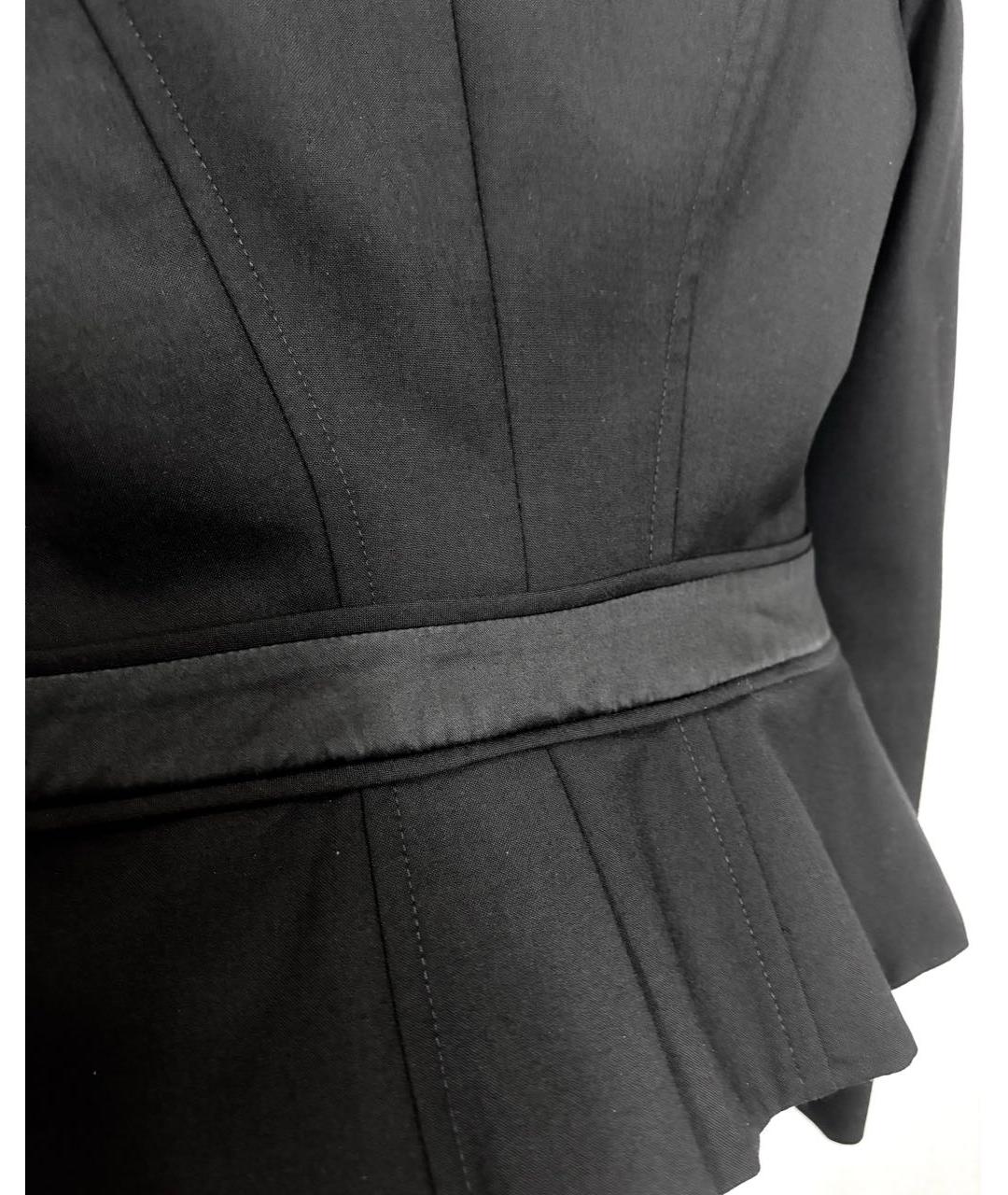 JUST CAVALLI Черный полиэстеровый жакет/пиджак, фото 5