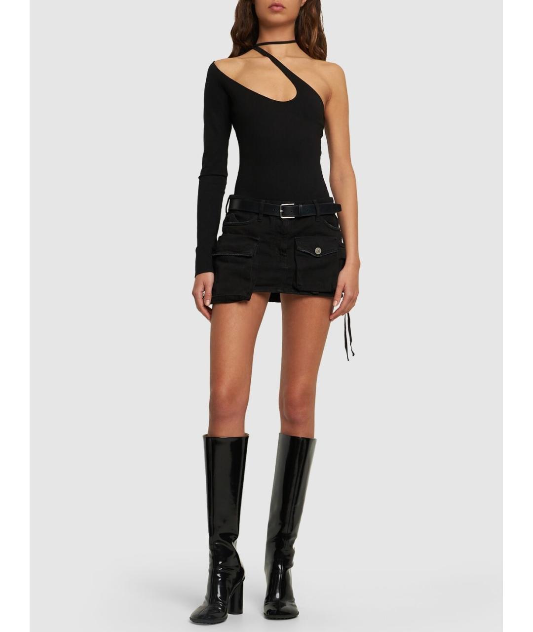 DAVID KOMA Черное боди, фото 2