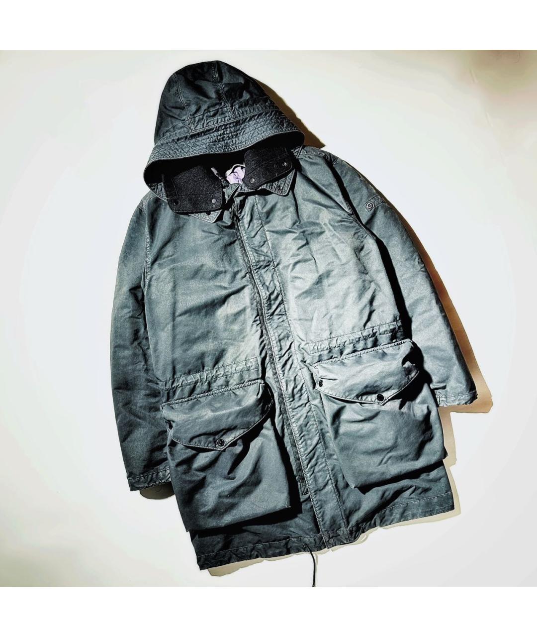 STONE ISLAND Черная парка, фото 7