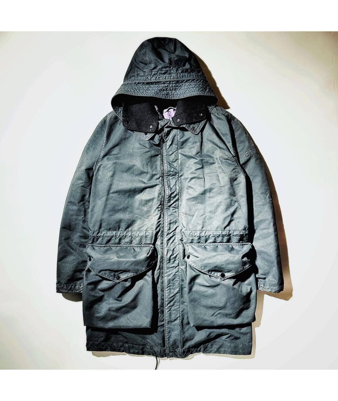 STONE ISLAND Черная парка, фото 2