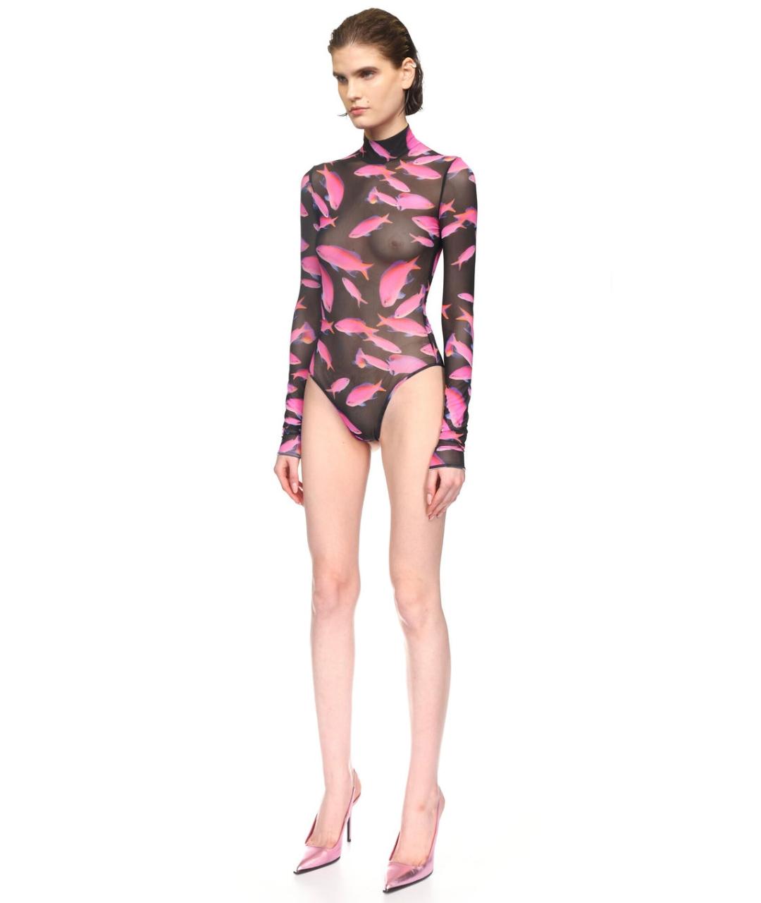 DAVID KOMA Черное боди, фото 3