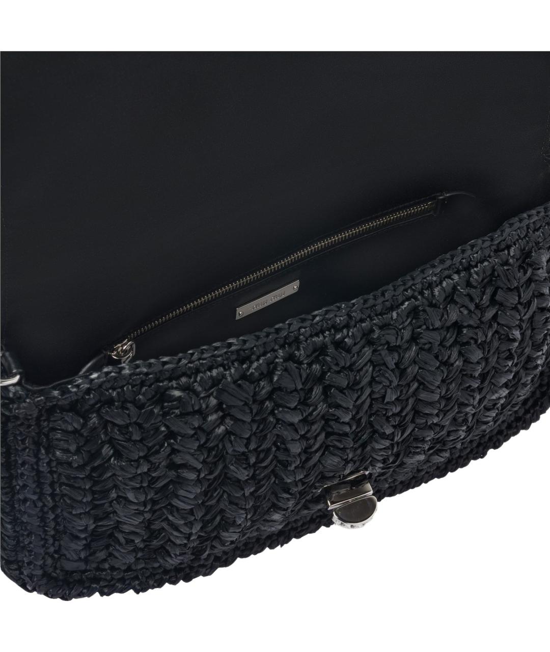 MIU MIU Черная сумка через плечо, фото 4