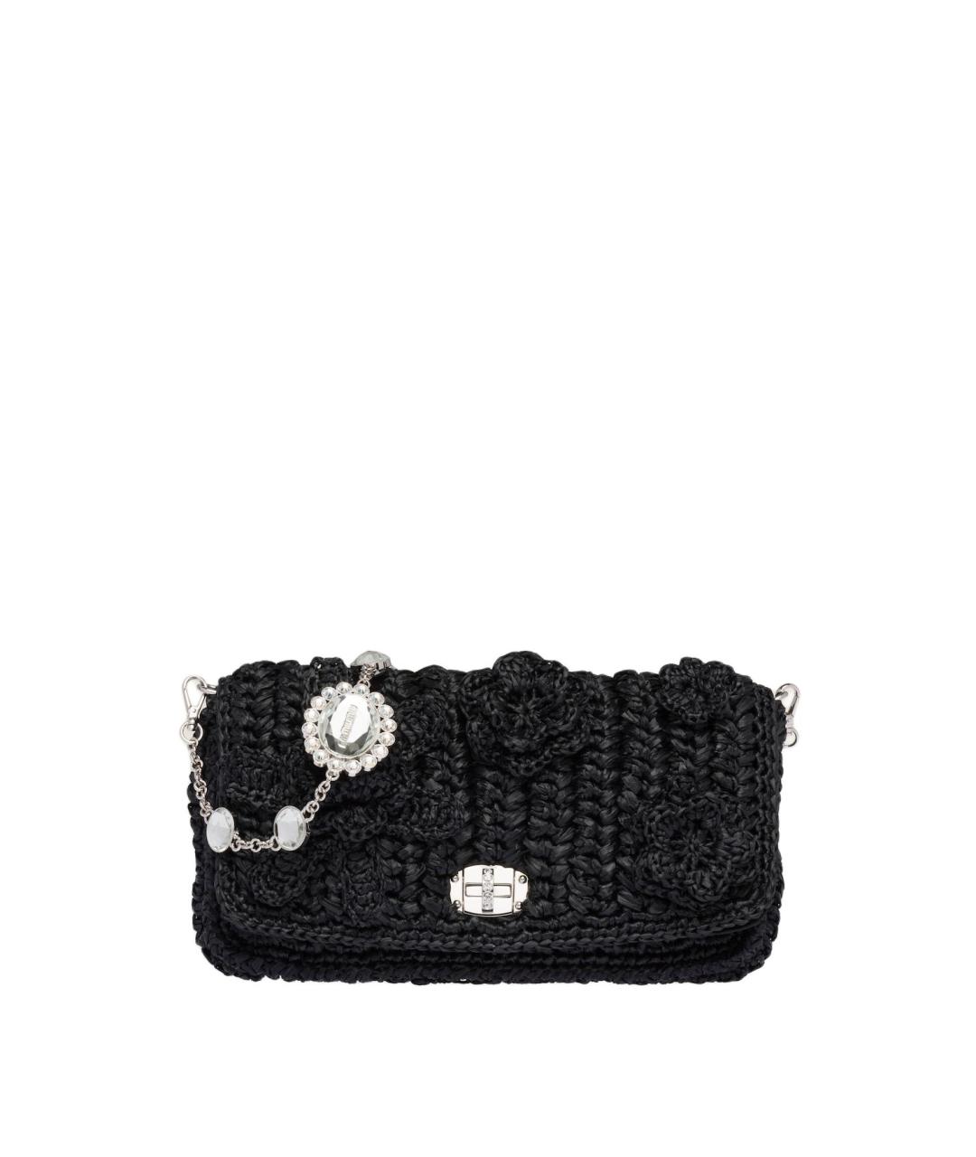 MIU MIU Черная сумка через плечо, фото 1