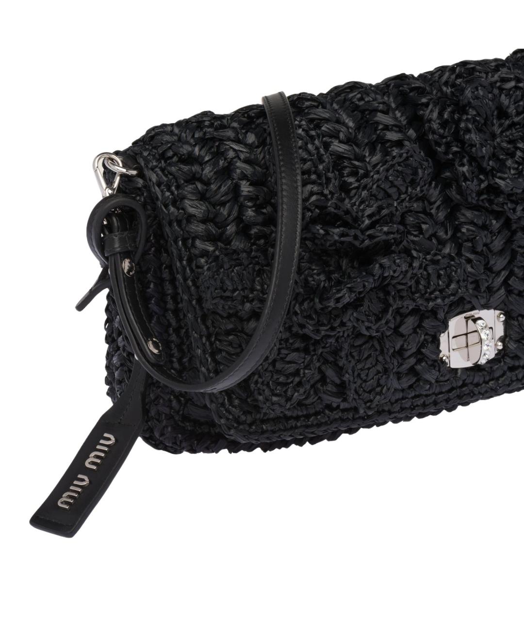 MIU MIU Черная сумка через плечо, фото 5