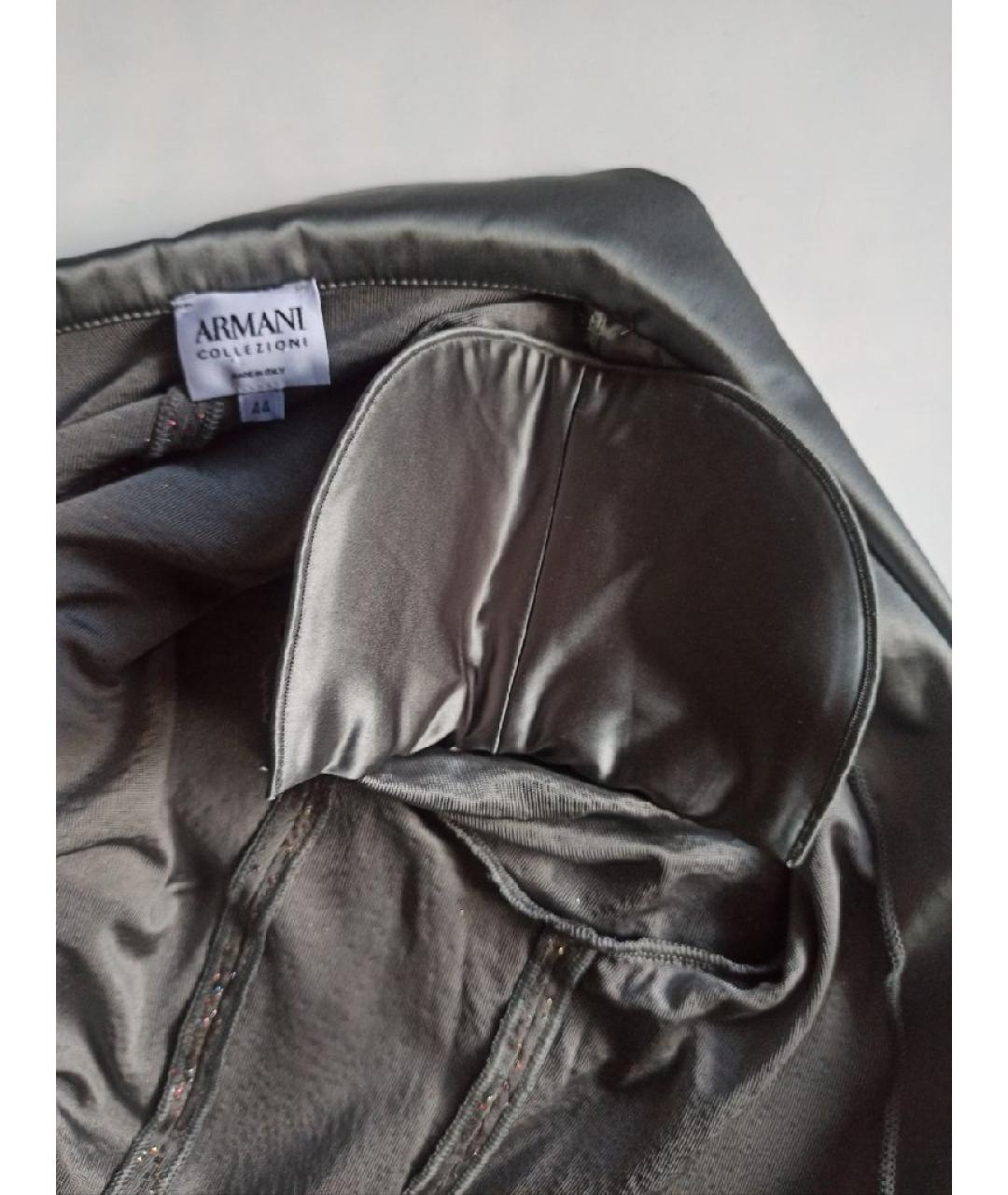 ARMANI COLLEZIONI Серебрянный ацетатный жакет/пиджак, фото 9