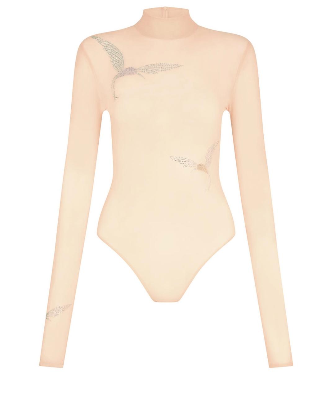 DAVID KOMA Бежевое боди, фото 1