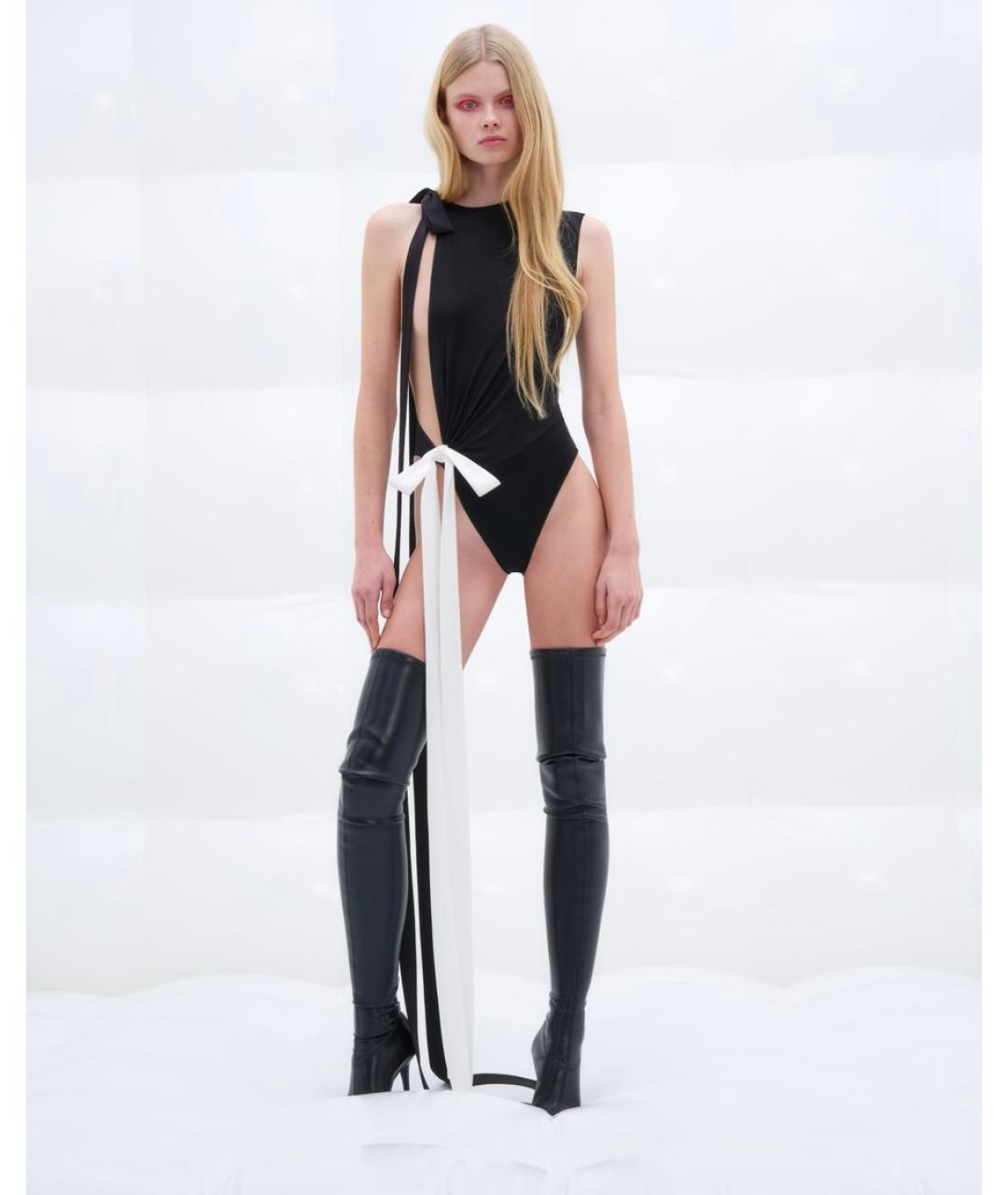 DAVID KOMA Черное боди, фото 2