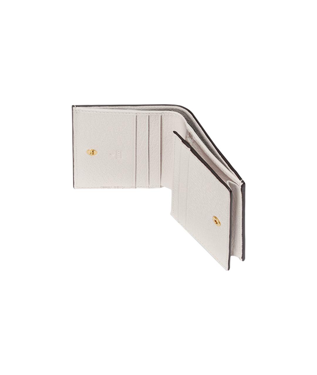 GUCCI Белый кожаный кардхолдер, фото 4