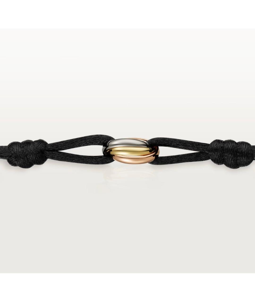CARTIER Черный браслет из желтого золота, фото 5
