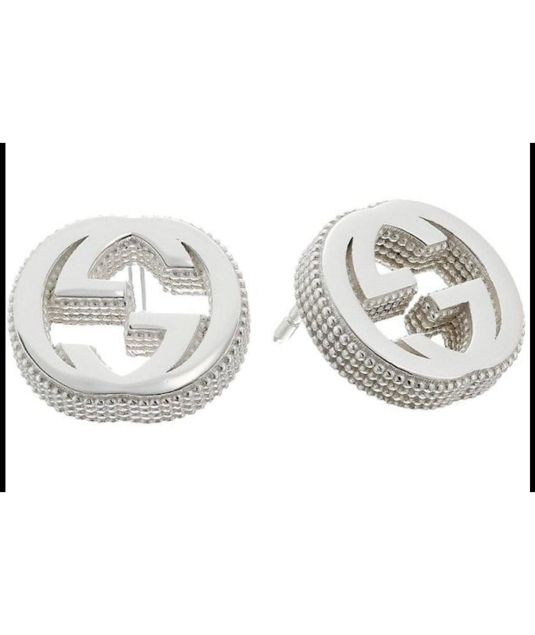 GUCCI Серебряные серебряные серьги, фото 2